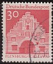 Germany - 1966 - Architecture - 30 PF - Red - Architecture - Scott 941 - Nordertor, Flensburg - 0